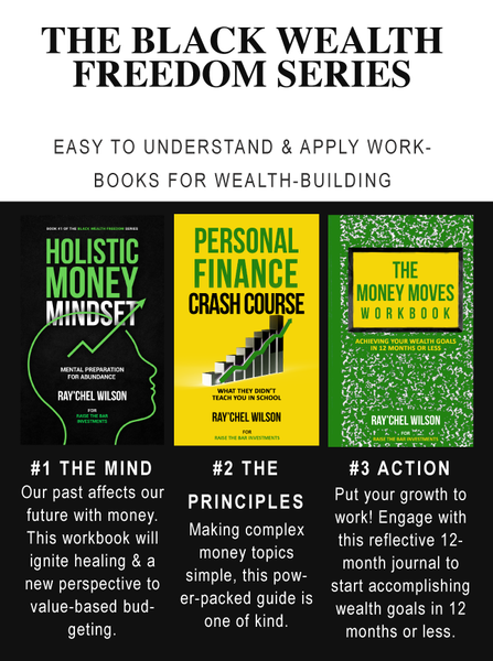 BLACK WEALTH FREEDOM series - 3 book bundle