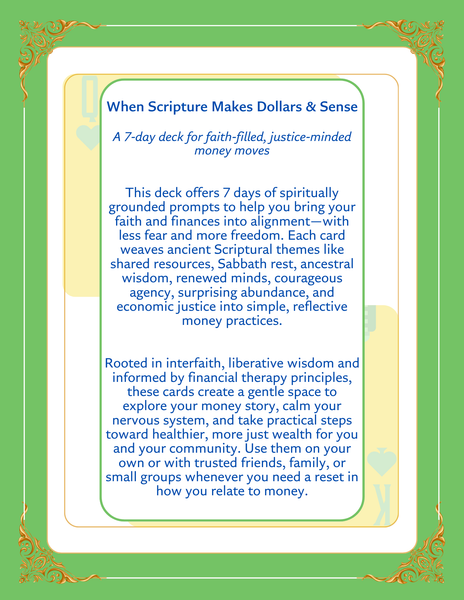 When Scripture Makes Dollars & Sense Deck (Digital)